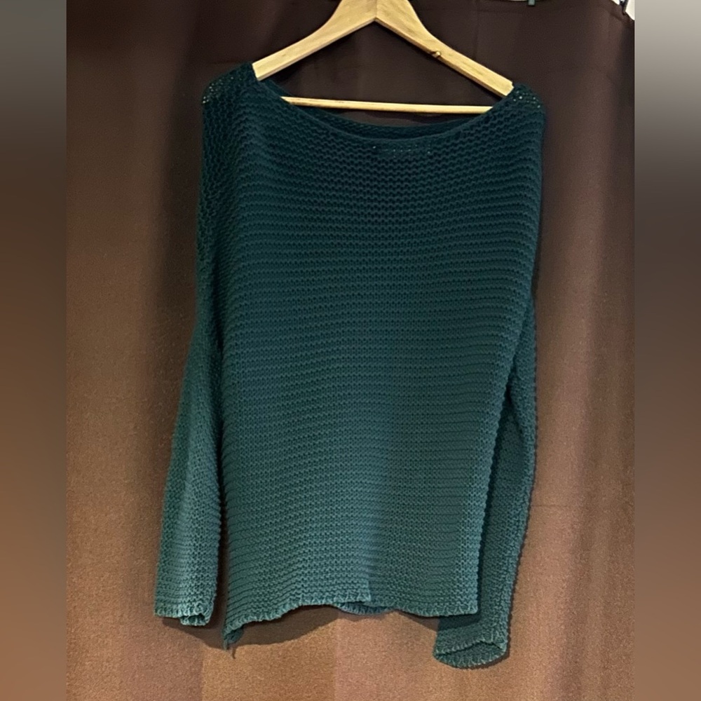 Favorite Dark Green Zara Knit Sweater - Picture 3 of 3